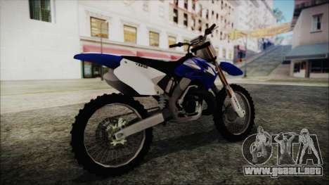 Yamaha YZ250 para GTA San Andreas