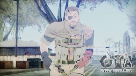 MGSV Phantom Pain Snake Scarf Golden Tiger para GTA San Andreas