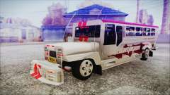 Hataw Motor Works Jeepney para GTA San Andreas