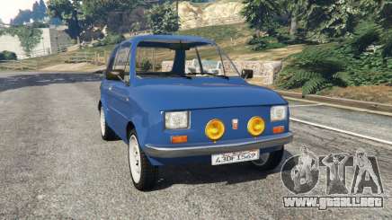 Fiat 126p v1.1 para GTA 5