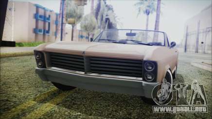 GTA 5 Albany Buccaneer Bobble Version IVF para GTA San Andreas