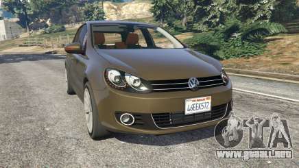 Volkswagen Golf Mk6 para GTA 5