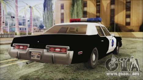 Dodge Monaco 1974 SFPD para GTA San Andreas