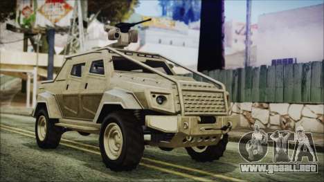 GTA 5 HVY Insurgent Pick-Up para GTA San Andreas