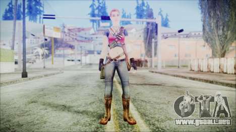 Evelyn from Contract Killer Zombies para GTA San Andreas