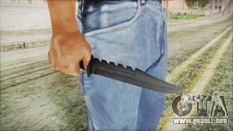 GTA 5 Knife v2 - Misterix 4 Weapons para GTA San Andreas