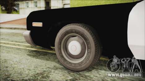 Dodge Monaco 1974 SFPD IVF para GTA San Andreas