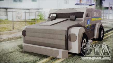 Hot Wheels Funny Money Truck para GTA San Andreas