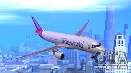 Airbus A320-200 TAM Airlines Oneworld para GTA San Andreas