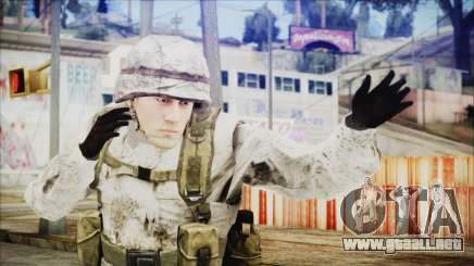 World In Conflict US Marine Winter para GTA San Andreas