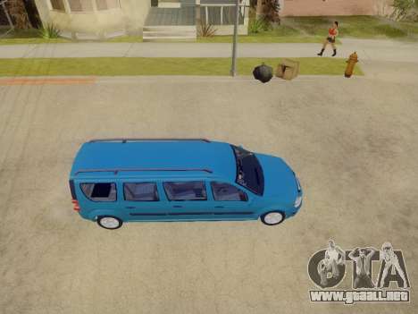 Lada Largus 7-door para GTA San Andreas