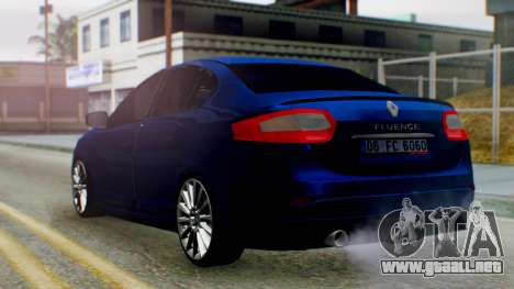 Renault Fluence King para GTA San Andreas