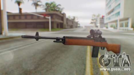Arma2 M14 Sniper para GTA San Andreas
