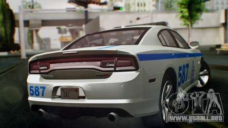 Dodge Charger SRT8 2015 Police Malaysia para GTA San Andreas