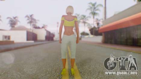 Carpgirl Dressed para GTA San Andreas