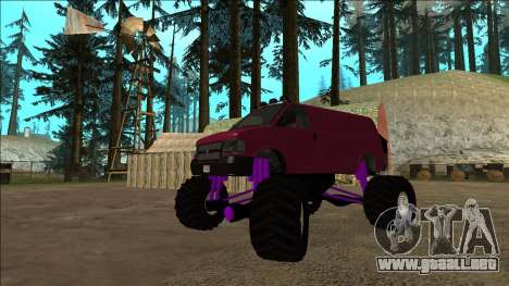 GTA 5 Vapid Speedo Monster Truck para GTA San Andreas