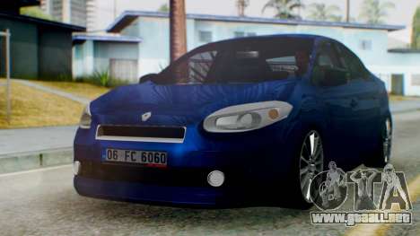 Renault Fluence King para GTA San Andreas