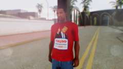 Trump for President T-Shirt para GTA San Andreas