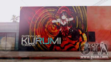 Kurumi Tokisaki Graffiti para GTA San Andreas