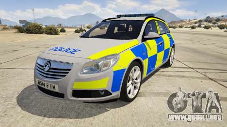 Police Vauxhall Insignia Estate