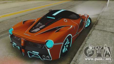 Ferrari LaFerrari TRON Edition v1.0 para GTA San Andreas