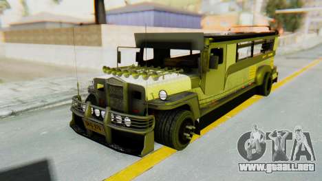 LGS Motors Eggtype Jeepney para GTA San Andreas