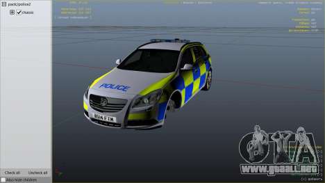 Police Vauxhall Insignia Estate