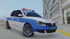 Dacia Logan Iranian Police para GTA San Andreas