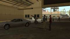 El garaje en el muelle para GTA San Andreas