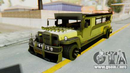 LGS Motors Eggtype Jeepney para GTA San Andreas