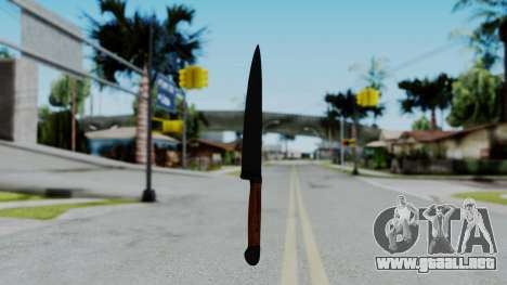 No More Room in Hell - Kitchen Knife para GTA San Andreas