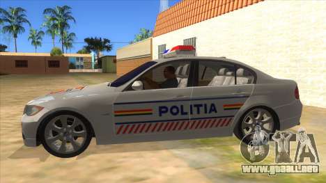 BMW 330XD Romania Police para GTA San Andreas