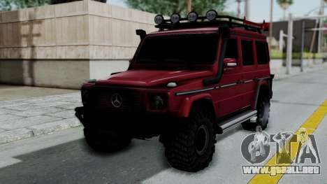 Mercedes-Benz G500 Off-Road v2.0 para GTA San Andreas