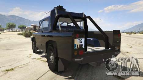 Land Rover 110 Pickup Armoured