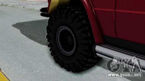 Mercedes-Benz G500 Off-Road v2.0 para GTA San Andreas