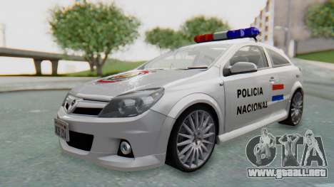 Opel-Vauxhall Astra Policia para GTA San Andreas