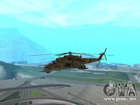 Un Mi-24 En El Cocodrilo para GTA San Andreas