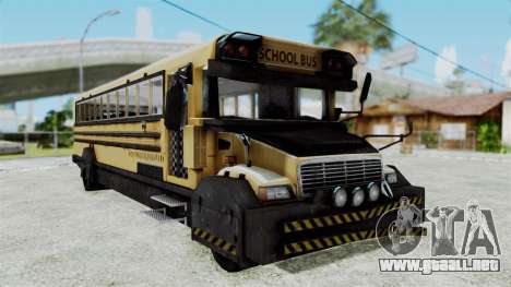 Armored School Bus para GTA San Andreas