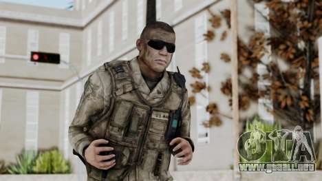Crysis 2 US Soldier 2 Bodygroup A para GTA San Andreas