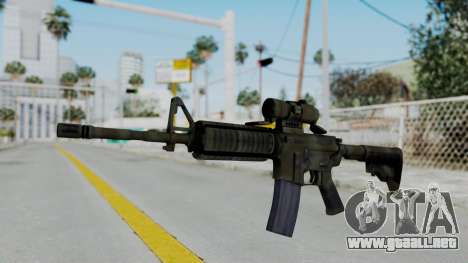 Arma2 M4A1 CCO Camo para GTA San Andreas
