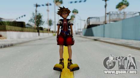 Kingdom Hearts 2 - Sora Early Costume Fix para GTA San Andreas