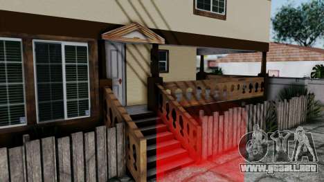 CJ House with Frame and Book para GTA San Andreas