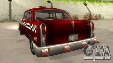 GTA3 Borgnine Cab para GTA San Andreas