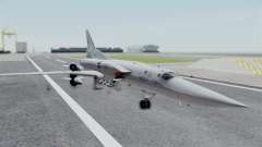TU-22M3 Gris para GTA San Andreas