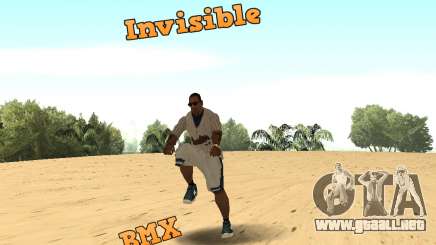 Invisibile BMX para GTA San Andreas