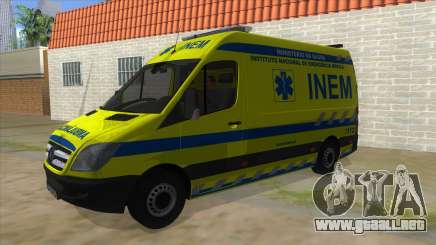 Mercedes-Benz Sprinter INEM Ambulance para GTA San Andreas
