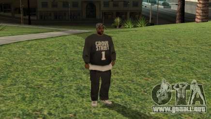 Black fam1 para GTA San Andreas