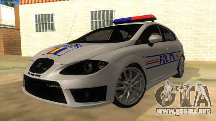 Seat Leon Cupra Romania Police para GTA San Andreas