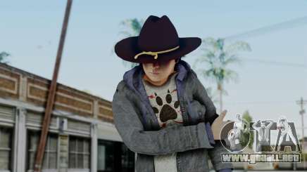 Carl Grimes from The Walking Dead para GTA San Andreas