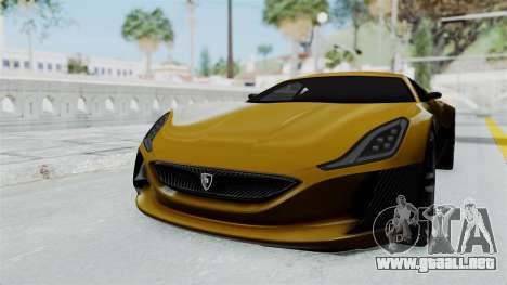 Rimac Concept One para GTA San Andreas